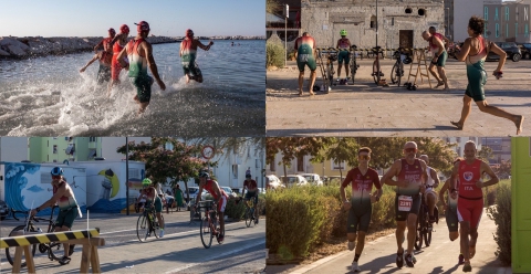 Nuoto, ciclismo e corsa: sul lungomare di Bari alla scoperta del Triathlon